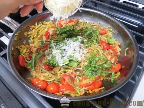 Spaghetti squash med ost och tomater