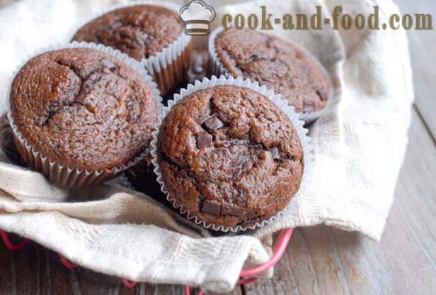 Choklad muffins - en steg för steg recept