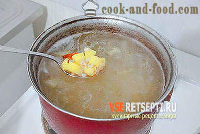 Receptet gjordes med korn och gurka