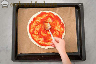 Recept pizza med zucchini och svamp