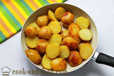 Kokt stekt potatis