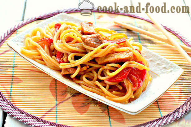 Spaghetti med kött - Hur man laga pasta med kött