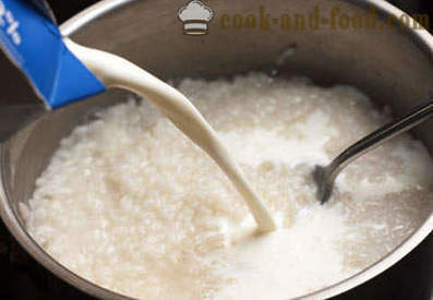 Mjölk risgröt - Steg för steg recept