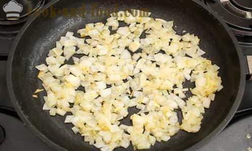Open paj med svamp och ost