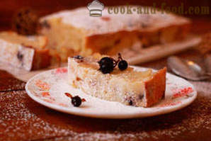 Söt mannagryn tårta - receptet med ett foto