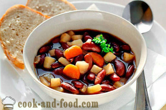 Vitamin soppa med röda bönor