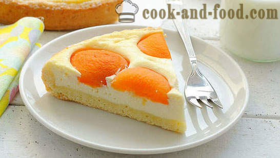 Cheesecake med aprikoser