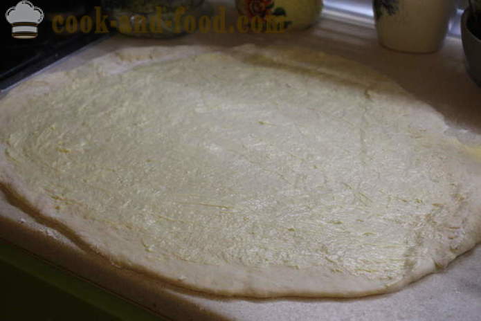 Ost rullar med vitlök och lök - hur man gör muffins med ost och vitlök, med en steg för steg recept foton