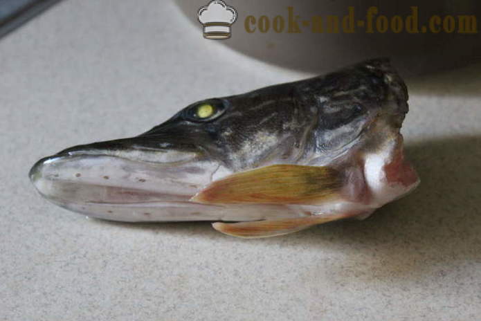Fisksoppa med gädda huvud piskade upp - hur man lagar fisksoppa från en gädda snabbt, steg för steg recept foton