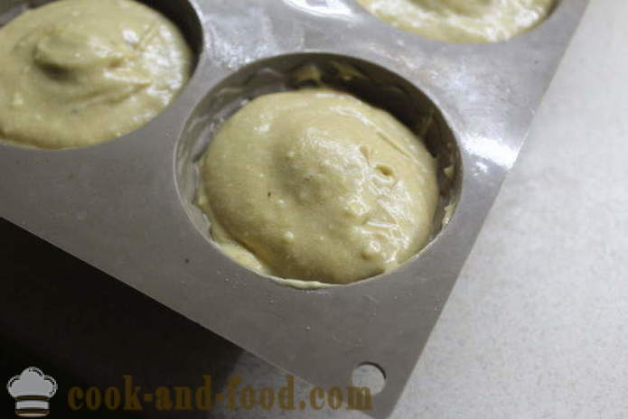 Kaffe och muffins i ugnen honung - hur man bakar kakor med kefir i silikonformar, ett steg för steg recept foton