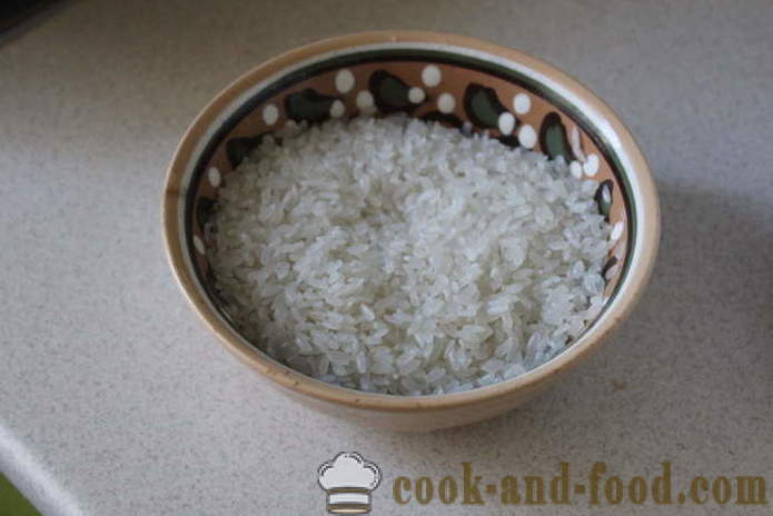 Läcker ris med räkor i Thai - hur man lagar ris med fisk och skaldjur, en steg för steg recept foton