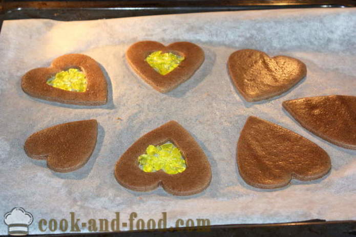 Honung kakor för 8 mars med händerna - hur man gör kakor med en målning som en gåva, steg för steg guiden klass foto