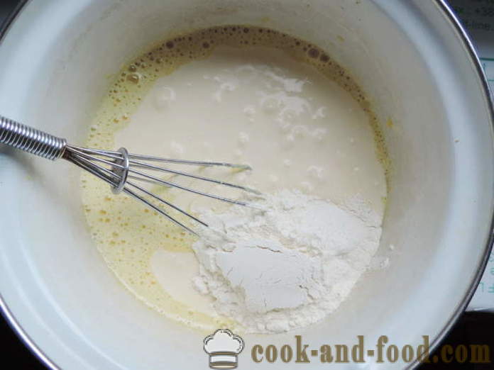 Vaniljsås med gräddfil - hur man gör krämig vaniljsås-kräm, ett steg för steg recept foton