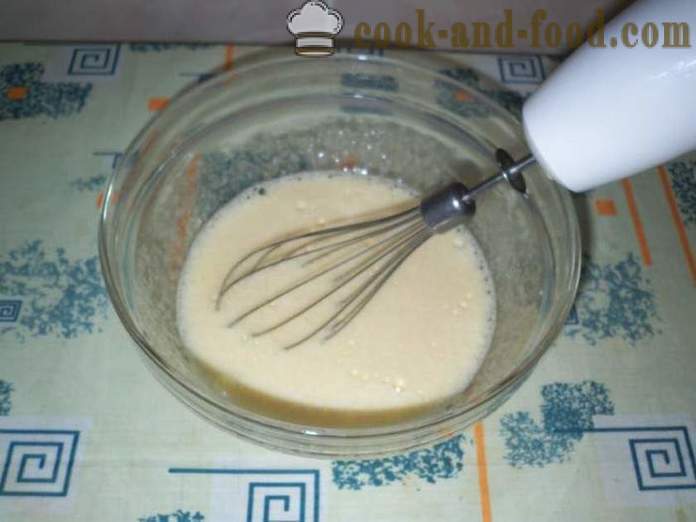 Enkel muffin på yoghurt med russin i silikon formar - Hur man gör cupcakes på yoghurt hemma, steg för steg recept foton