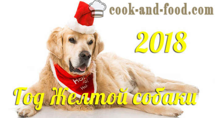 Enkel och läckra recept för det nya året 2018 med ett foto - vad man ska laga mat för New Year 2018 Year of the Dog