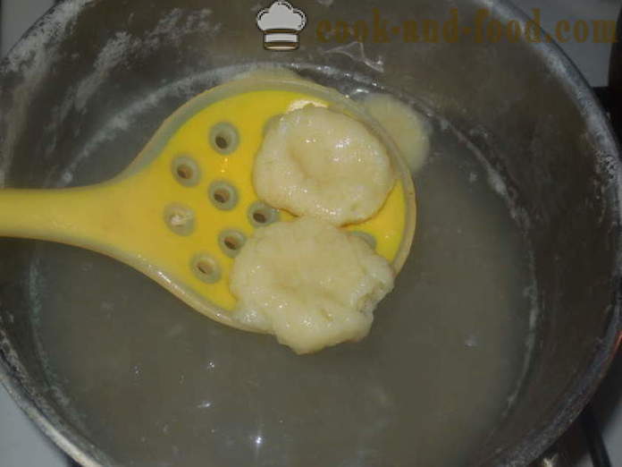 Lataste dumplings med potatis - Hur man gör lata dumplings med potatis, en steg för steg recept foton