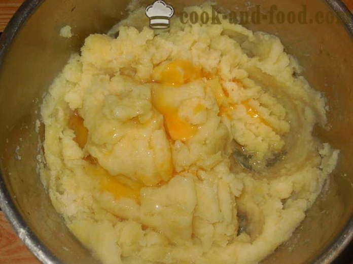 Lataste dumplings med potatis - Hur man gör lata dumplings med potatis, en steg för steg recept foton