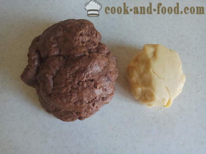 Choklad pepparkakor för Halloween - hur man gör kakor för Halloween med händerna, steg för steg recept foton