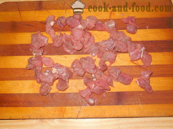 Menzy - Kinesiska köttbullar stekt, hur man gör köttbullar av malet kött, ett steg för steg recept foton