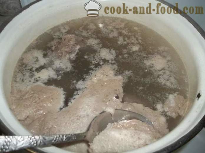 Bovete soppa med nötkött - hur man lagar bovete soppa buljong, ett steg för steg recept foton