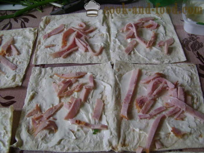 Pitabröd fyllda med en stekpanna - hur man gör pita fylld med stekt i en kastrull med en steg för steg recept foton