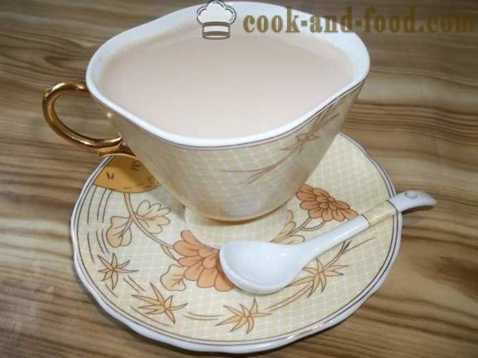 Classic masala te med mjölk och kryddor - hur man gör te, chai med mjölk, en steg för steg recept foton