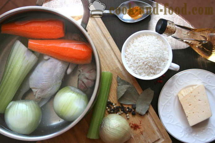 Hemlagad buljong risotto med vin - hur man lagar risotto hemma, steg för steg recept foton