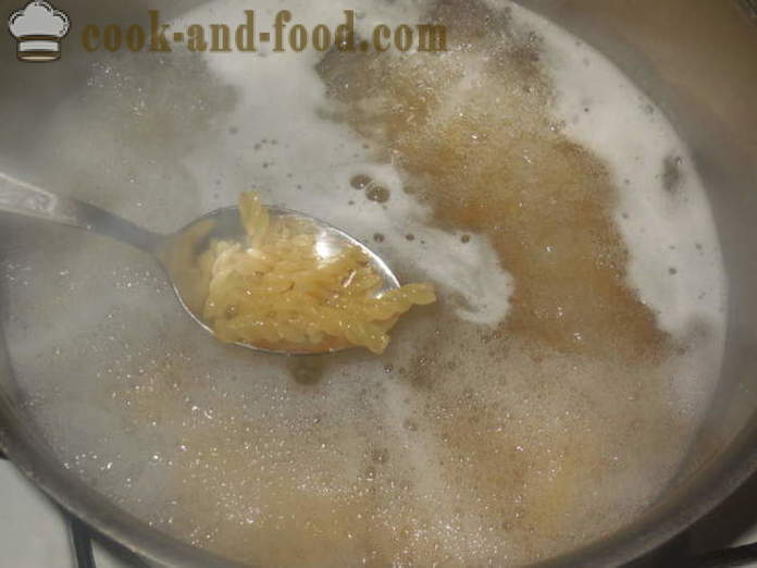 Bakad makaroner och ost sweet - hur man förbereder makaroner gryta i ugnen, med en steg för steg recept foton