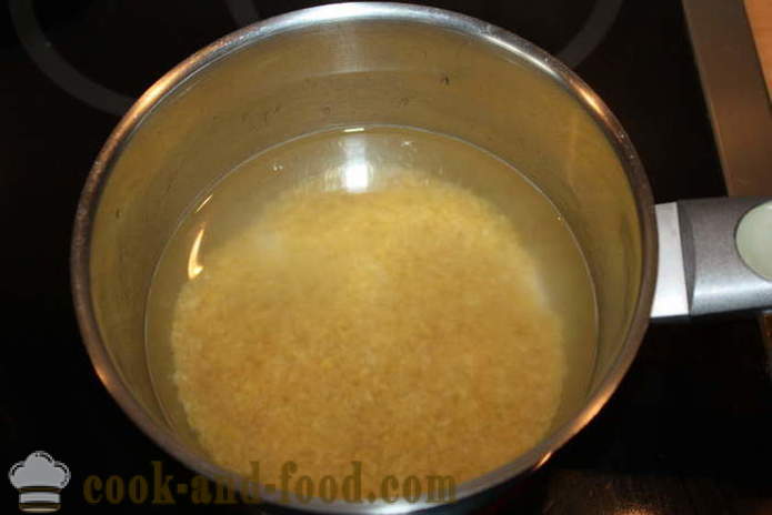 Tabula sallad med couscous - hur man förbereder en sallad tabbouleh, ett steg för steg recept foton