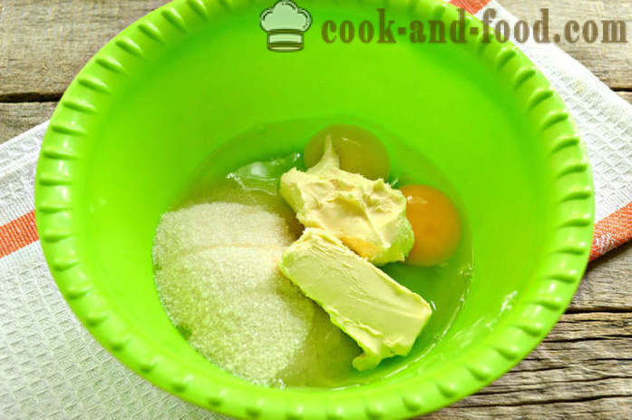 Citron paj på mannagryn och yoghurt i form av kakan - hur man gör kefir manna, ett steg för steg recept foton