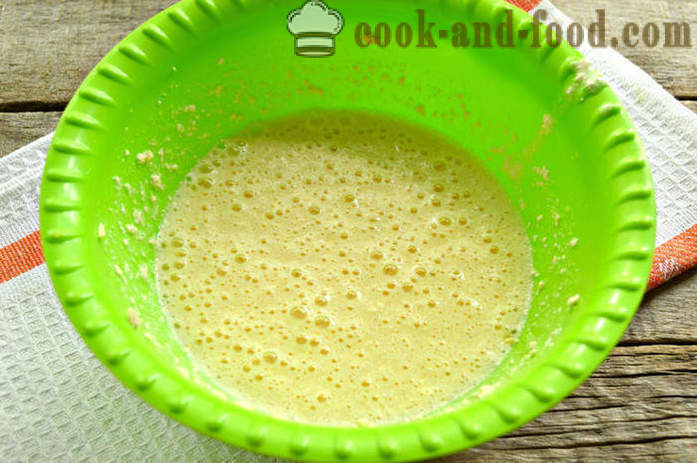 Citron paj på mannagryn och yoghurt i form av kakan - hur man gör kefir manna, ett steg för steg recept foton
