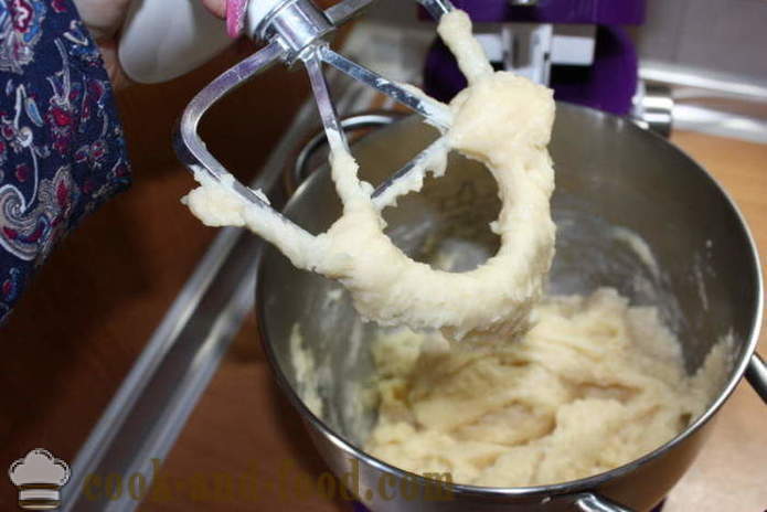 Shu vaniljsås kakor med violett krakelinom - hur man lagar en kaka Shu i hemmet, den klassiska recept med ett foto
