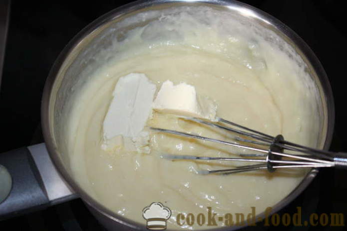 Vaniljsås med grädde och stärkelse - hur man lagar krämig vaniljsås, en steg för steg recept foton