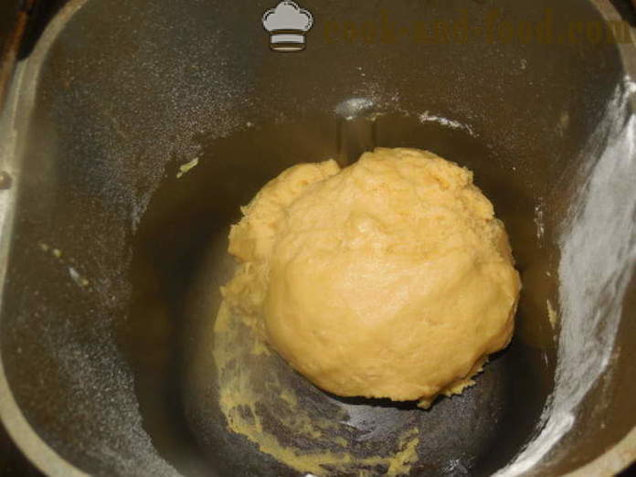 Påsk kaka med apelsinjuice eller kaka-kraffin av kakdeg, hur man lagar en steg för steg recept foton