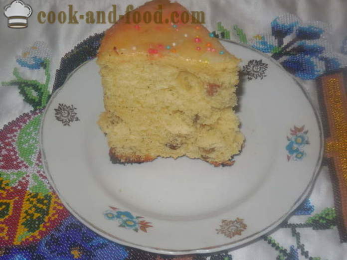 Lata kaka från vätskan utan att knåda degen jäst - hur man bakar en kaka av smet, en steg för steg recept foton