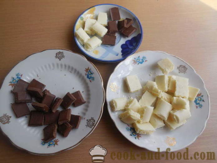 Curd påsk med grädde och choklad - hur man lagar ostmassan påsk utan ägg, steg för steg recept foton