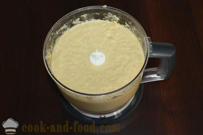 Chick-pea klistra hummus - matlagning hummus hemma, ett enkelt recept med ett foto