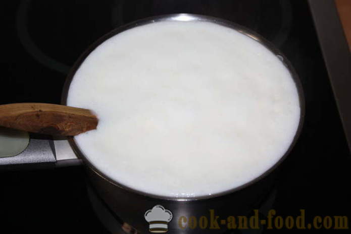 Mjölk gröt från sago - hur man lagar gröt från sago välsmakande, med en steg för steg recept foton