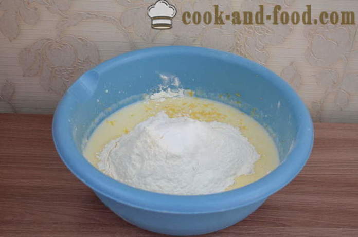 Quick Tårta på kefir utan fyllning - hur man förbereder gelé tårta med kefir i ugnen, med en steg för steg recept foton