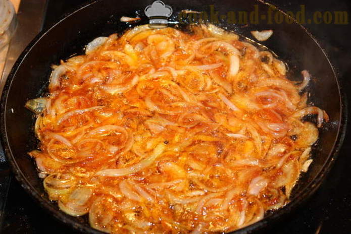 Meatless gnocchi med tomatsås och lök - hur man lagar en potatis gnocchi, en steg för steg recept foton
