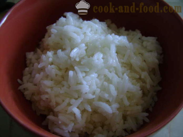 Läcker smulig ris garnering - hur man lagar skarpa ris garnering på kinesiska, ett steg för steg recept foton