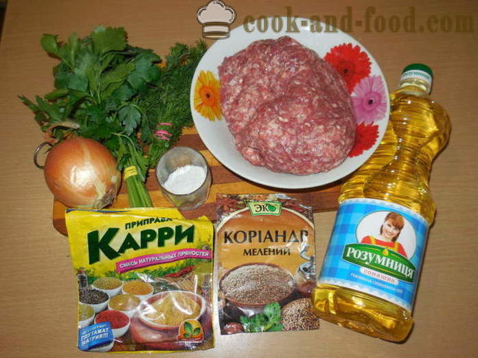 Läcker kebab av nötkött i ugnen - hur man lagar kebab hemma, steg för steg recept foton