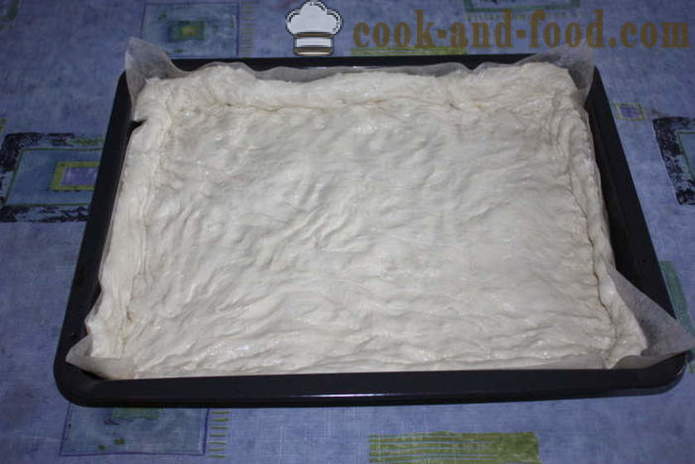 Italienska focaccia bröd med ingefära fylla i salt - hur man lagar italienska focaccia bröd hemma, steg för steg recept foton