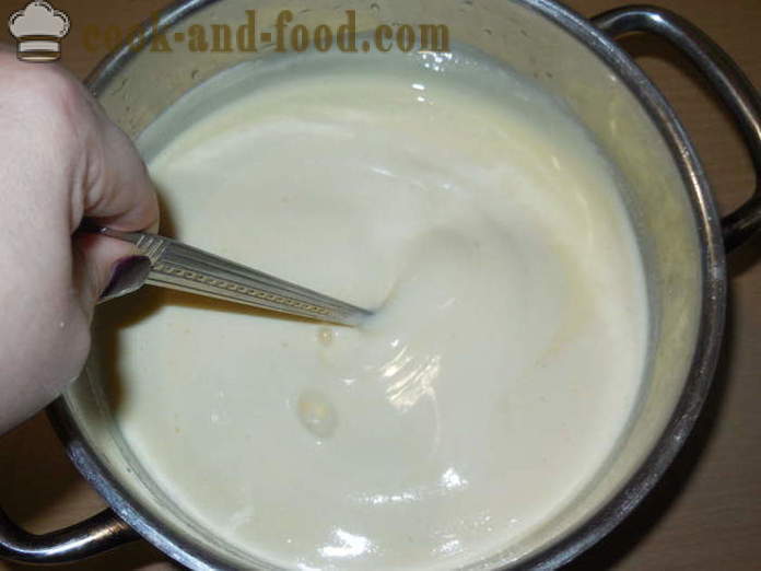 Läcker gryta gjord av ko råmjölk och ägg - som kock i ugnen råmjölk, en steg för steg recept foton