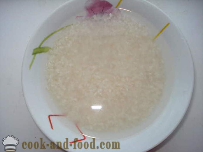 Hur man lagar ris rullar ut hemma, steg för steg recept foton