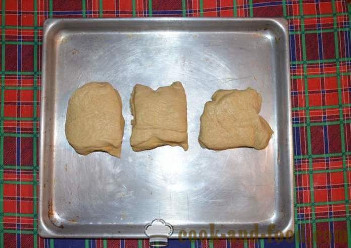 Söta bullar - fläta med sylt, hur man gör muffins hemma, steg för steg recept foton