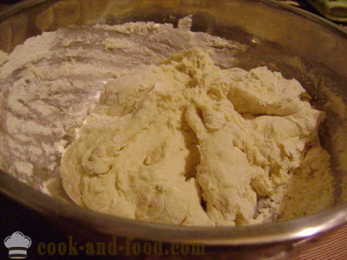Universal Butter jäst deg för pajer - hur man förbereder jästdeg kaka, en steg för steg recept foton