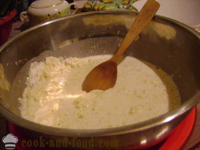 Universal Butter jäst deg för pajer - hur man förbereder jästdeg kaka, en steg för steg recept foton