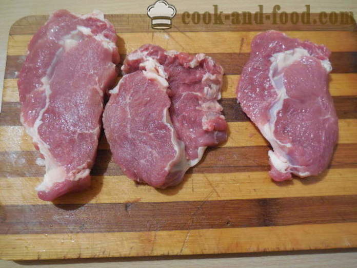Kött rullar fyllda i ugn - hur man lagar kött rullar på spett, en steg för steg recept foton