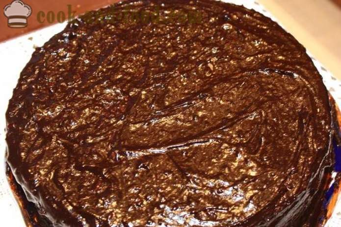 Christmas cake choux deg Fiskbens - hur man gör en nyårs kaka gjord av branddeg, ett steg för steg recept foton